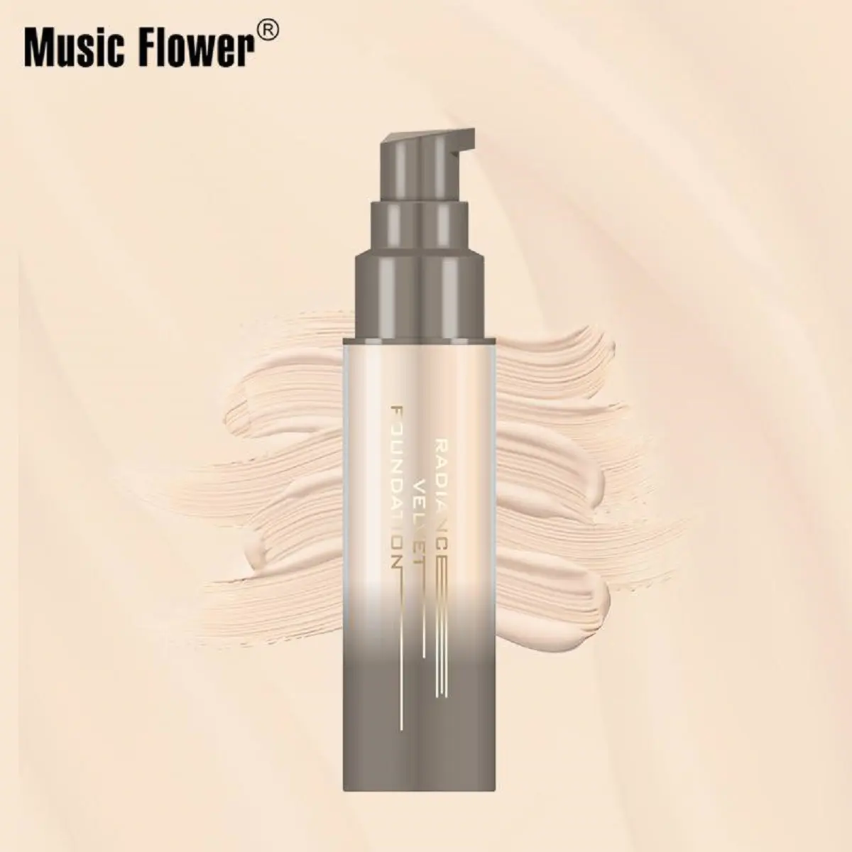MusicFlower Lightweight Concealer Moisturizing Makeup Keeping Moisturizing Skin Care Liquid Foundation Moisturizing and Nourishing Skin Without Taking off Makeup