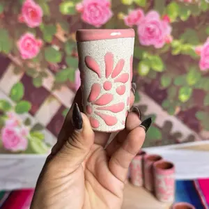 Engove tequilero relieve laego  <cielito lindo> color rosa