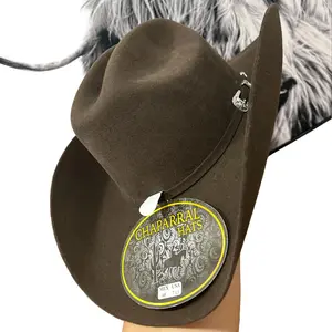 Chocolate Brown Marlboro Texana 50X Chaparral (wool)