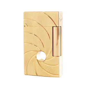 Dupont 1:1 Golden 007 JAMES BOND Lighter (NO FUEL) bullet hole Engraved gifts bf, girl gifts