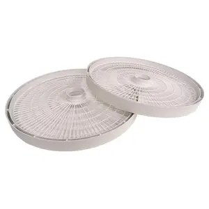 NESCO LT2SG TRAY FITS DEHYDRATOR FD61WHC AND FD75PR Speckled Gray- Set of 2