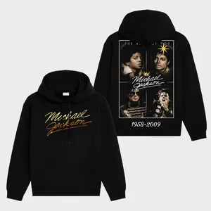 (Ver 5) Michael Jackson King Of Pop Michael Jackson New Movie 2026 Unisex Oversized Cotton Hoodie Sweater T-Shirt, The King Of Pop Hoodie Sweater T-Shirt, Vintage Music Merch Sweatshirt Hoodie T-Shirt, Retro 90s Pop Music, New Album Gift For Fans