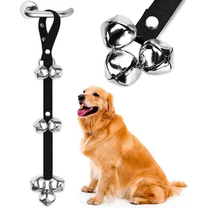 Dog Doorbell Premium Training Potty Premium Dog Bell Adjustable Doorbell Dog Bell Used for Training Puppies to Use the Toilet - 7 Extra Loud 1.4 Doorbells