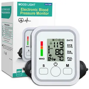 Digital Blood Pressure Monitor for Home & Elderly – Accurate & Easy to Use, Large LED Display, Dual Users, Irregular Heartbeat Alert, Automatic Power Off, Comfortable Cuff