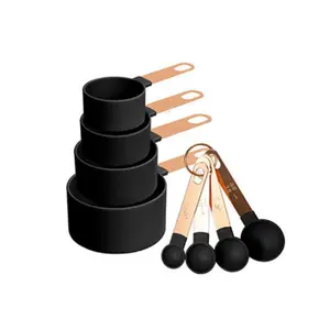 Measuring Cup & Spoon Set, 8 Counts/set Baking Measuring Cup & Spoon Set, Kitchen Measuring Utensils for Cooking & Baking