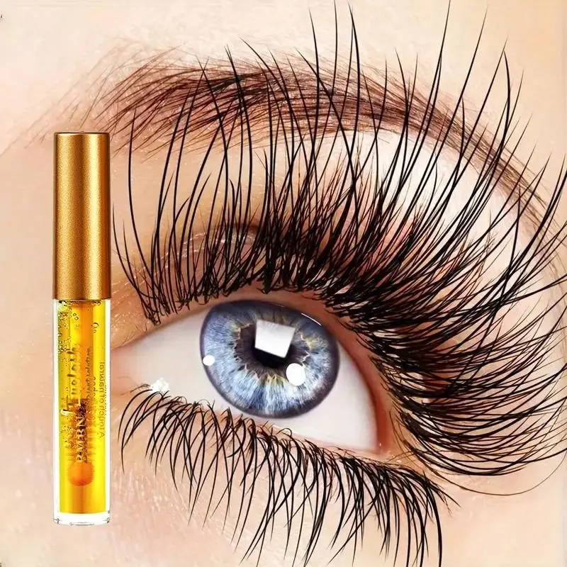 Eyelash Serum, Eyelash Enhancing Serum - Natural ingredients, strengthens lashes, enhances thickness and fullness. Curled design mascara cream, moisturizing and long-lasting. Suitable for all skin types. Daily eyelash care use, Eye Care Routine