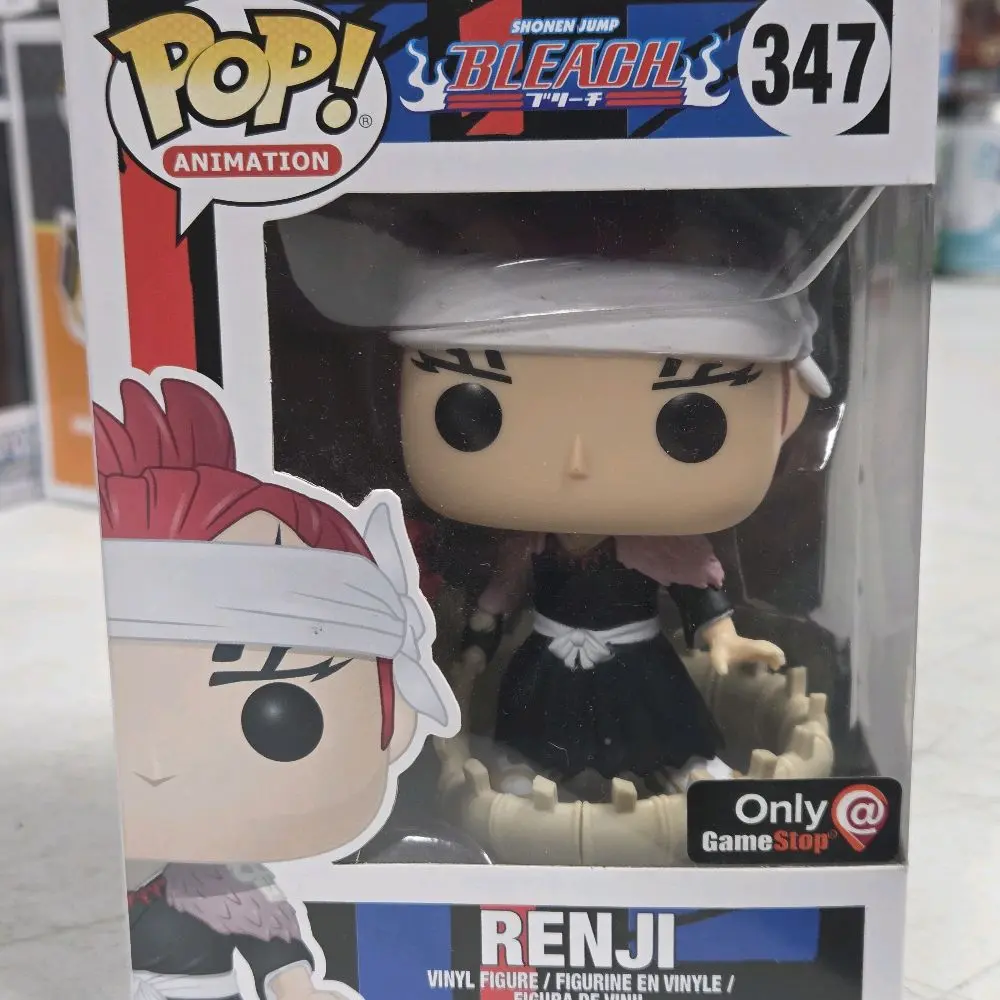 Funko Pop! Renji #347 Numbered Vinyl Bobblehead - GameStop Exclusive Collectible Figurine for Display