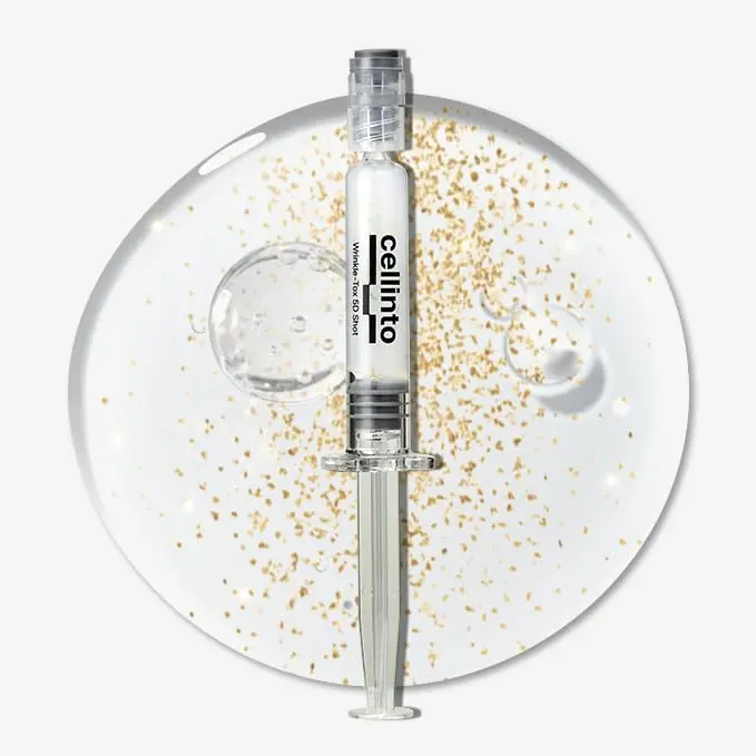 Cellinto Wrinkle Tox 5D Shot Ampoule Eye Serum – Anti-Aging Korean Eye Serum for Dark Circles, Fine Lines & Crow's Feet | Argireline, Matrixyl 3000 & Volufiline | 30ml/1.01 fl oz backtoschool