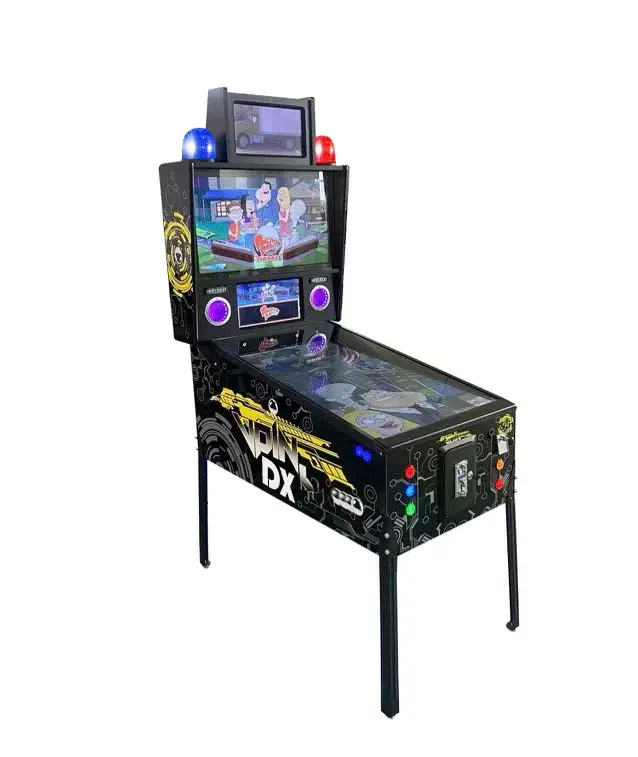 VPin-DX 4K Virtual Pinball Machine With New Pinup Popper system 1330 pinball games + 1000 jukebox song.