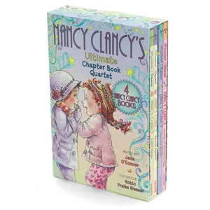 Fancy Nancy: Nancy Clancy's Ultimate Chapter Book Quartet: Books 1 through 4 (Nancy Clancy) by Jane O'Connor||Robin Preiss Glasser [Paperback Book]