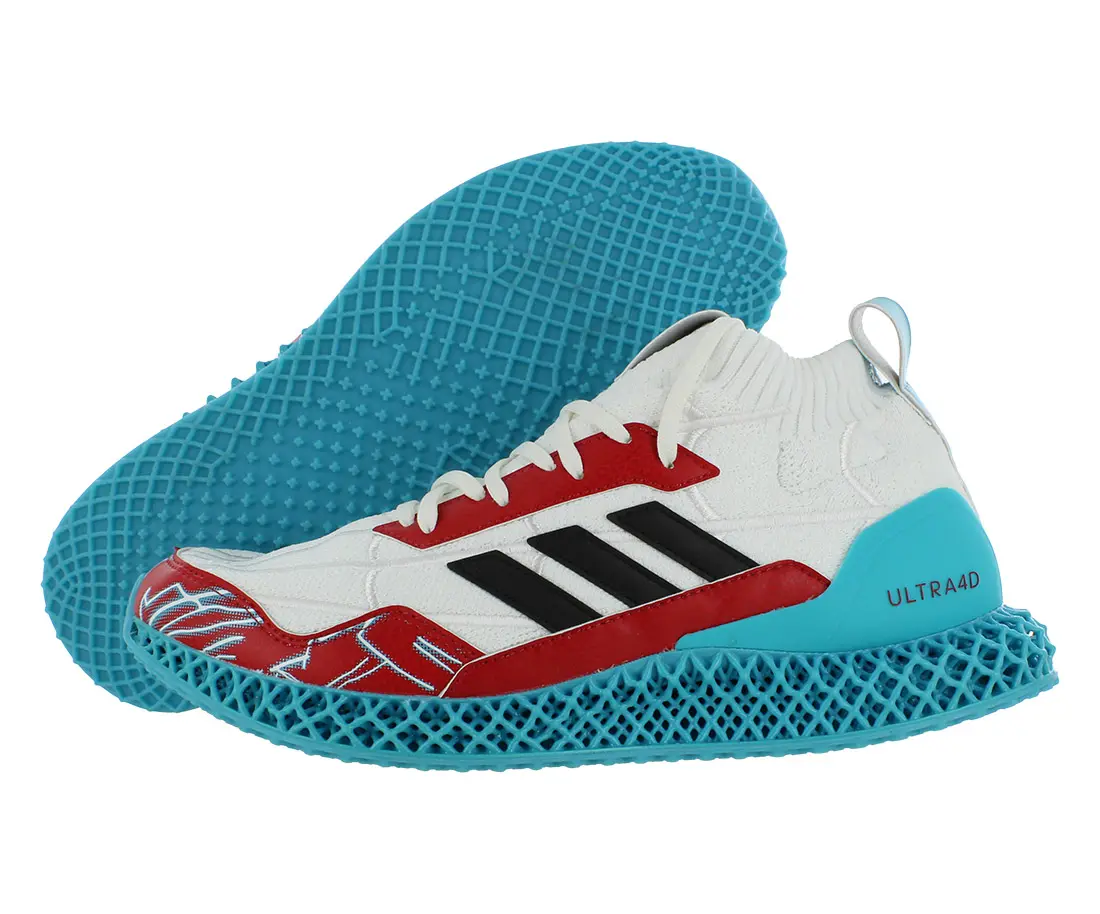 Adidas Ultra 4D Mid Evolved Unisex Athletic Runner Sneaker, Performance Sports Footwear, Sports Shoes, Training, Walking Shoes, Running, Lace-Up