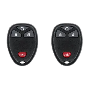 KEYS4LESS Car Key Fob Keyless Entry Remote for 2011 Chevrolet Silverado Fcc OUC60270 OUC60221 Part Number 15913421 20868672 20952474 Pack of 2