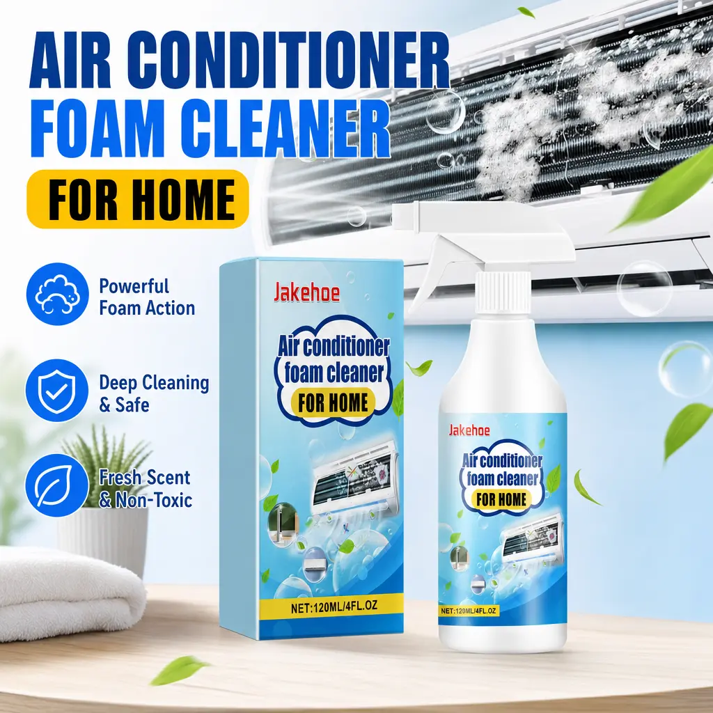 Air Conditioner Foam Cleaner – Cleans Inside & Outside Units, Removes Odors, Purifies Air