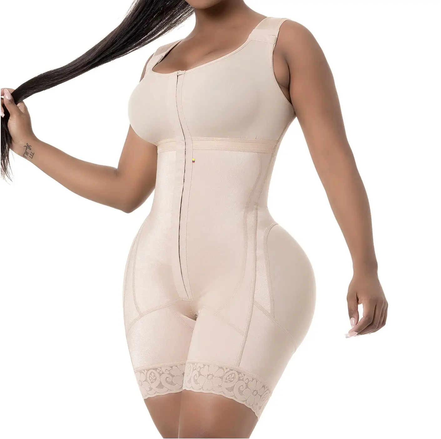 Shapewear Stage 2 Colombian Faja for Guitar Body Shapes Tummy Control 2411
