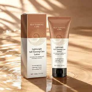 Self Tanning Lotion 100g – Lightweight & Buildable, Even-Looking Natural Glow, Smooth Application for At-Home Tanning