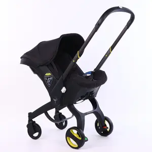 Baby Stroller Car Seat Infant Cradle Carriage Bassinet Cart Portable Travel System with 44cm x 66cm x 82cm Dimensions for Safe and Comfortable Journey pink uv protection