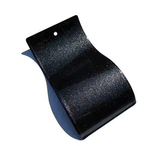 Gloss Black Metallic Sparkle Powder Coating Paint 1 LB
