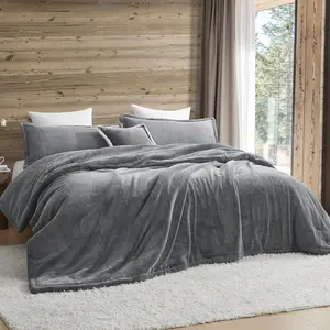 Frost Bite - Coma Inducer Oversized Comforter Set - Numbing Gray