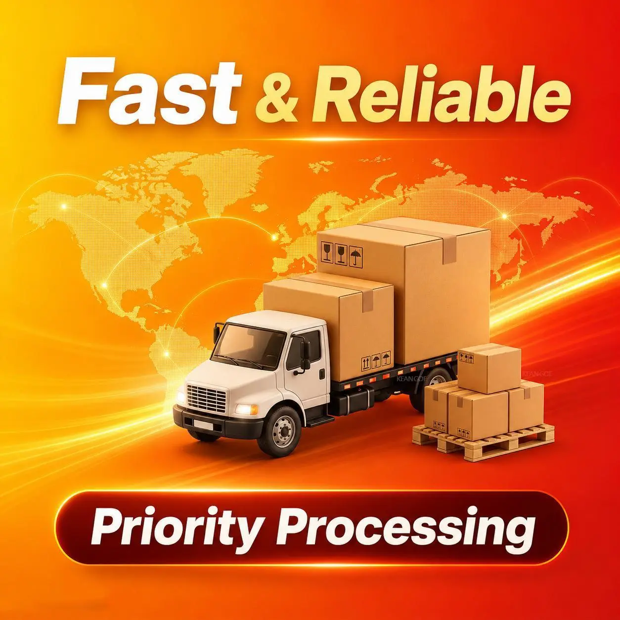 Priority shipping will be arranged. If you have any questions