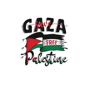 Free Palestine Sticker, Waterproof Aesthetic Design for Laptop, Phone, Notebook, Journal, Meaningful Expression Decor