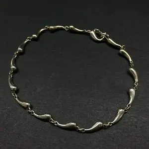 Pre-owned Tiffany&Co. Silver 925 Teardrop Link Bracelet 9618668977/337232