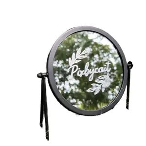 Laser Engraved Mirrors with Unique Personalized Designs for Home Office Use