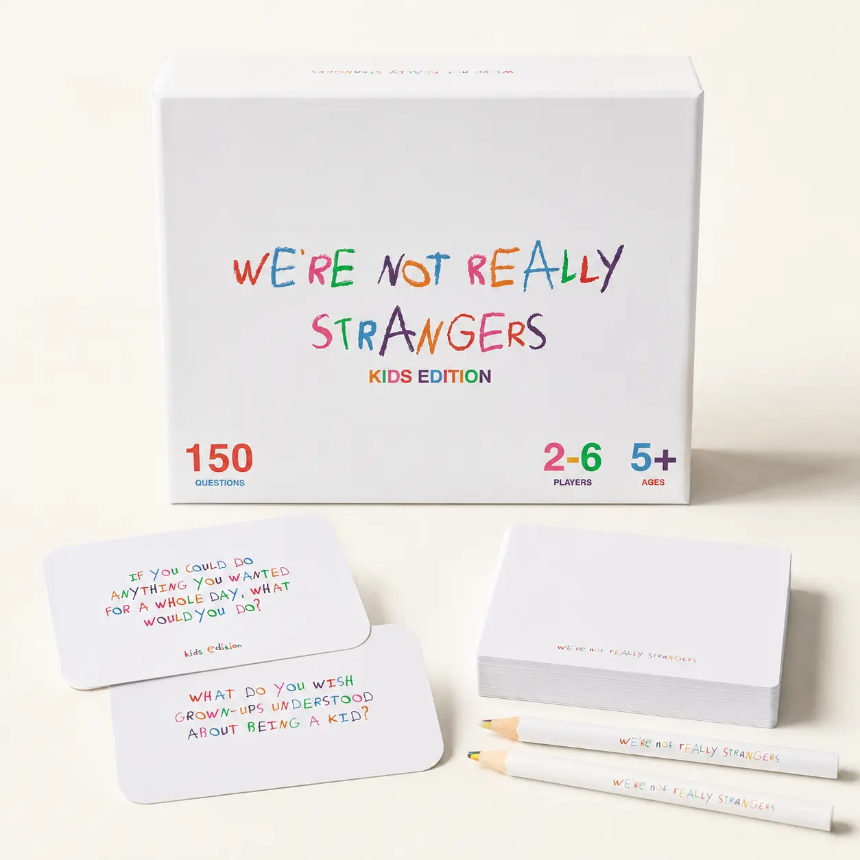 We're Not Really Strangers Kids Edition - Family Connection Conversation Cards