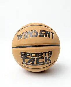 WINSENT Vintage Suede Basketball | Pro Sports Tack Grip Official Size 7 Ball | Durable Indoor Outdoor Streetball for Teen Basketball Lovers playground