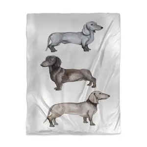 360 Stand Scandinavian Dachshund Twin Size Duvet Cover - Microfiber Face, Machine Washable, for Twin Size Beds, Minimalist Bedroom Bedding, Nordic Charm, Whimsical, Bedding Inspo, Animal Image Duvet Covers