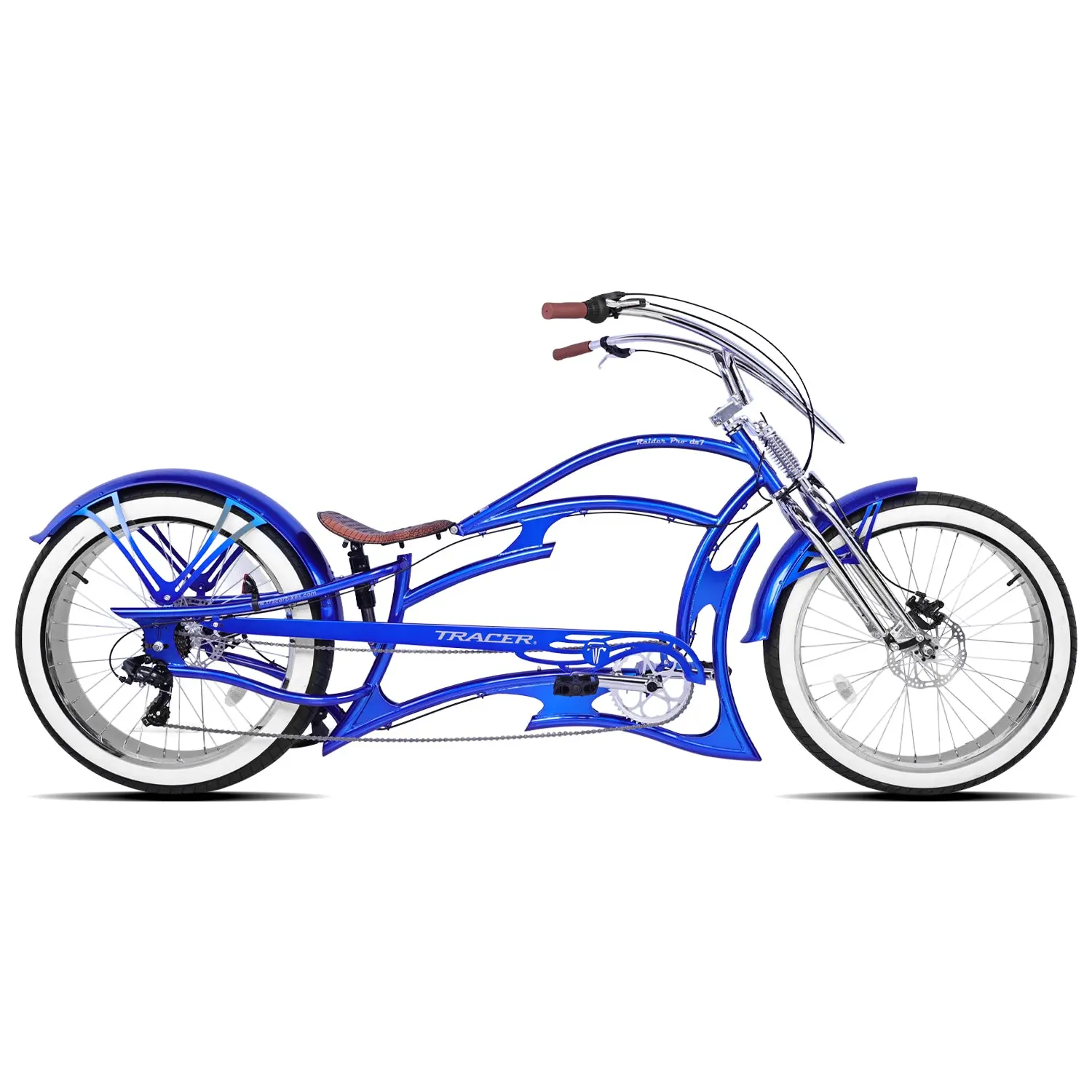 Raider Pro DS7 Stretch Chopper Cruiser Bike Raider Pro DS7 Stretch Chopper Cruiser Bike