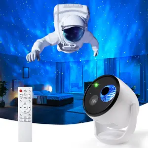 Brizled 3D Galaxy Projector, 4K Glasses-Free 3D Holographic Projector with 90+ Dynamic Themes, Star Light with Stereo Bluetooth Speaker, Remote Nebula Night Light for Room Halloween Christmas Decor