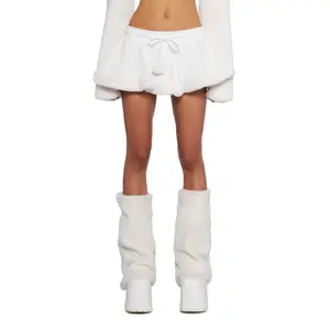 Wild One Mini Skirt - White