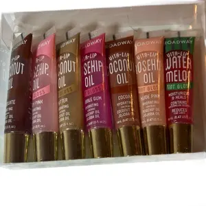 Assorted Lipgloss Gift Sets with Keychain - Perfect Makeup Gift Set - Lipstick collection glossy lip