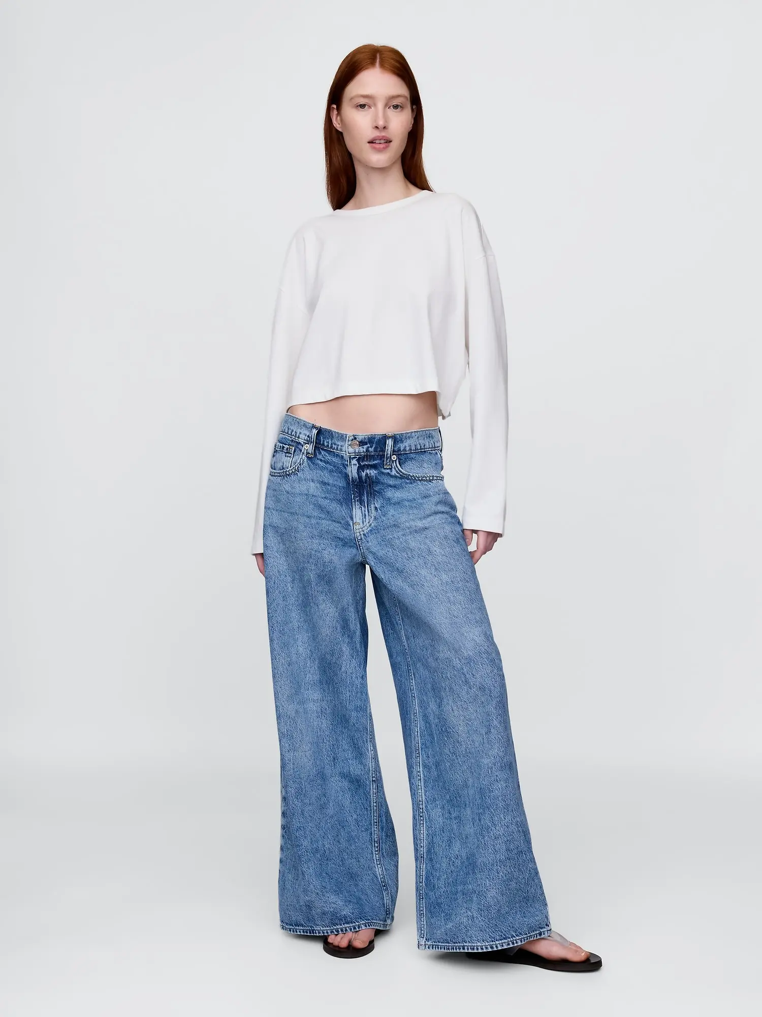Gap Women's Low Slung Extra Baggy Jeans