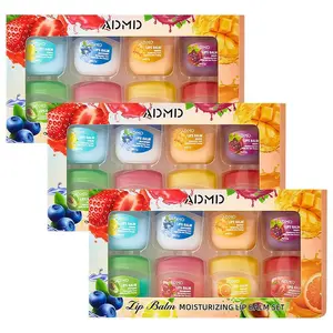 #SummerVibes 8pcs fruit flavored lip glosses, night lip balms,lip balm,colorless lipsticks, and moisturizing and nourishing lip masks, suitable as party gifts and seasonal gifts, are small and convenient.