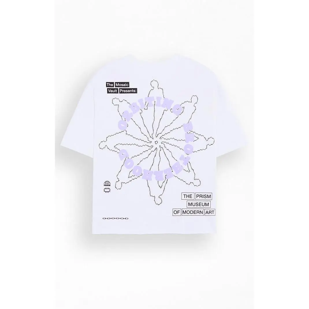 EchoTread Men's Orbiting Connections Cropped Boxy T-Shirt cape let bee polo bundle eugene emo clothes unknown new york outfit affliction hoodie deku  outfits good graphic tees