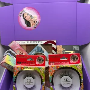 Wendy Makeup 5D Mink Lashes Natural Luxury Weightless False Eyelashes for Dramatic Look