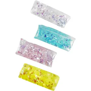 4 Pack Water Snake Jelly Wigglers Wiggle Sensory Toys Bright Colors Party Favor Prizes