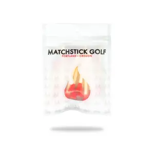 Matchstick Golf Bamboo Golf Tees in 72mm Size - Super Strong