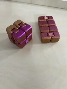 Customized Colorful 3D-Printed Infinity Cubes