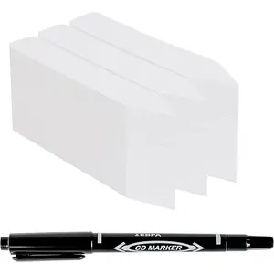 Labels 4 Inch 300 count Plastic  Name Tags for Seedlings Garden Labels Markers   Tags Seed Labels  Label Stakes with Permanet Marking Pen  Markers for Outdoor Garden