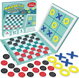 Torlam Magnetic Travel Games , Board Game Chess Party Camping Games Road Family Night Car Trip Games Activities for Kids and Adults