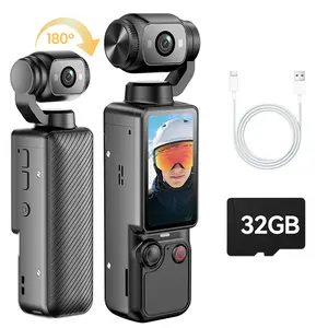 Vlogging Camera with 1'' CMOS & 2.5K/120fps Videos, Pocket Camera , Fast Focusing, , Digital Video Camera for Photography, Digital Camera, kamera pocket, pocket camcorder