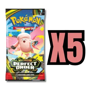 Pokemon Perfect Order - 5 Pokemon Booster Packs
