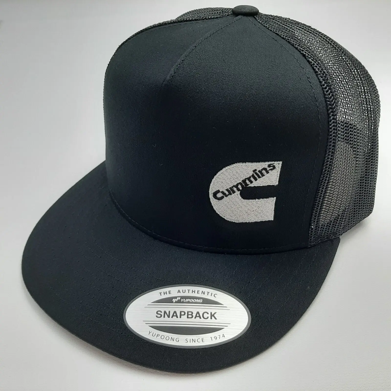 Cummins Embroidered Retro Hat Trucker Hat Many Colors Snapback Hat, Unisex Casual Street Style, Gift Idea For Her Him, Unisex Everyday Wear