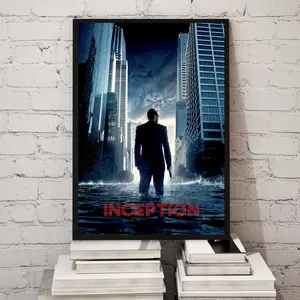 Inception Poster, Alternative Movie Poster, Leonardo Dicaprio, Christophen Nolan, Cillian Murphy, Tom Hardy, Joseph Gordon-Levitt
