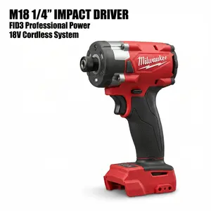 Milwaukee M18 Cordless Driver For Assembly Repair Work impact wrench wood plastic friction ring