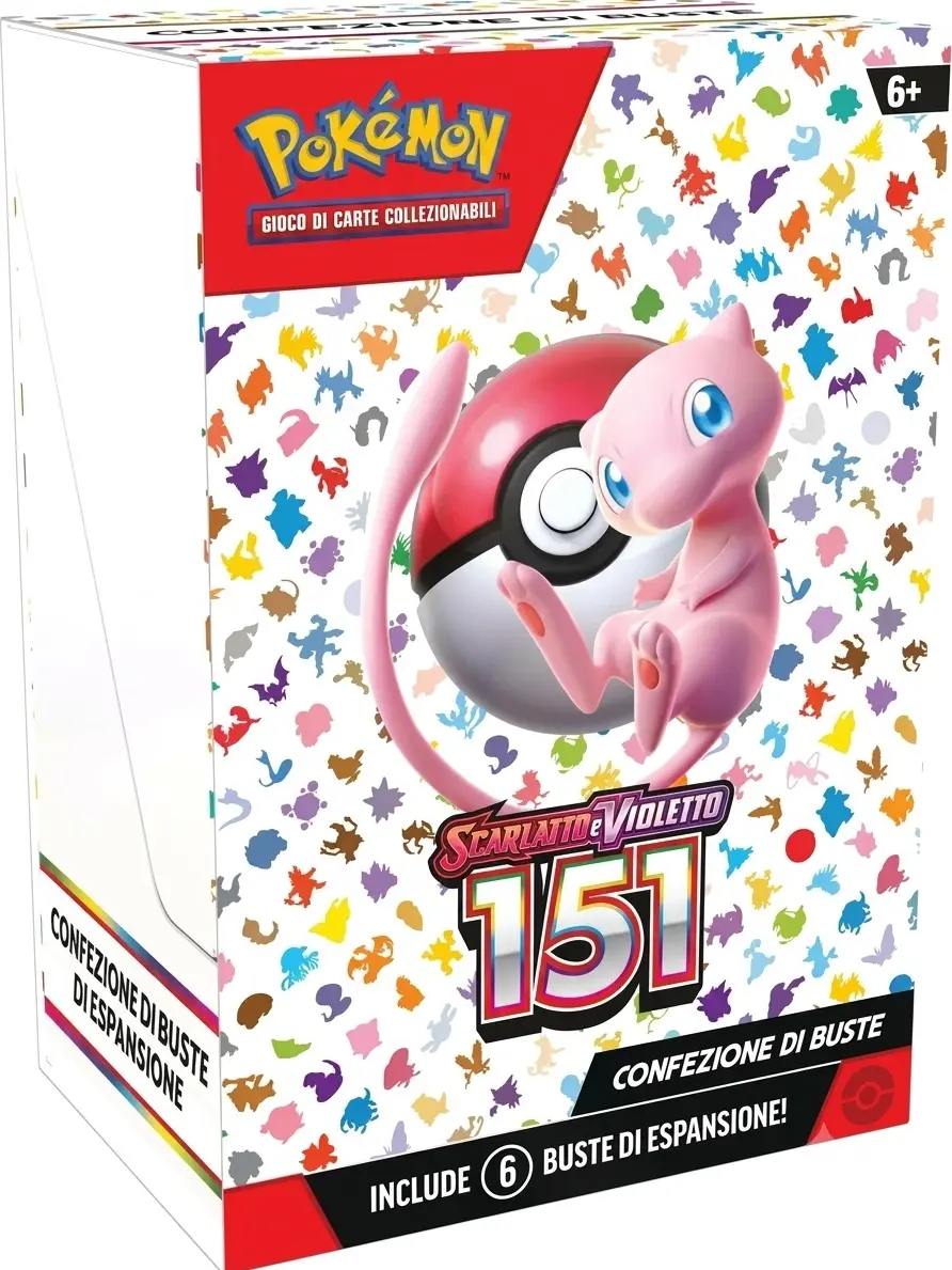 Pokemon Scarlet & Violet 151 | 6 Pack Booster Bundle