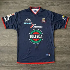 [Hot Sale] - Chivas de Guadalajara 2001-02 Third Soccer Jersey - Full Print Logo