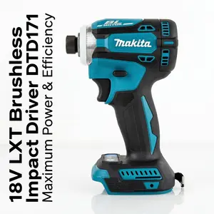 Makita DTD171 Brushlrill Featuring Adjustable Speed 、ofessional Electricians And Contractors screw removal gun lmpact wrench heavy ose Compact Set powertools are girls